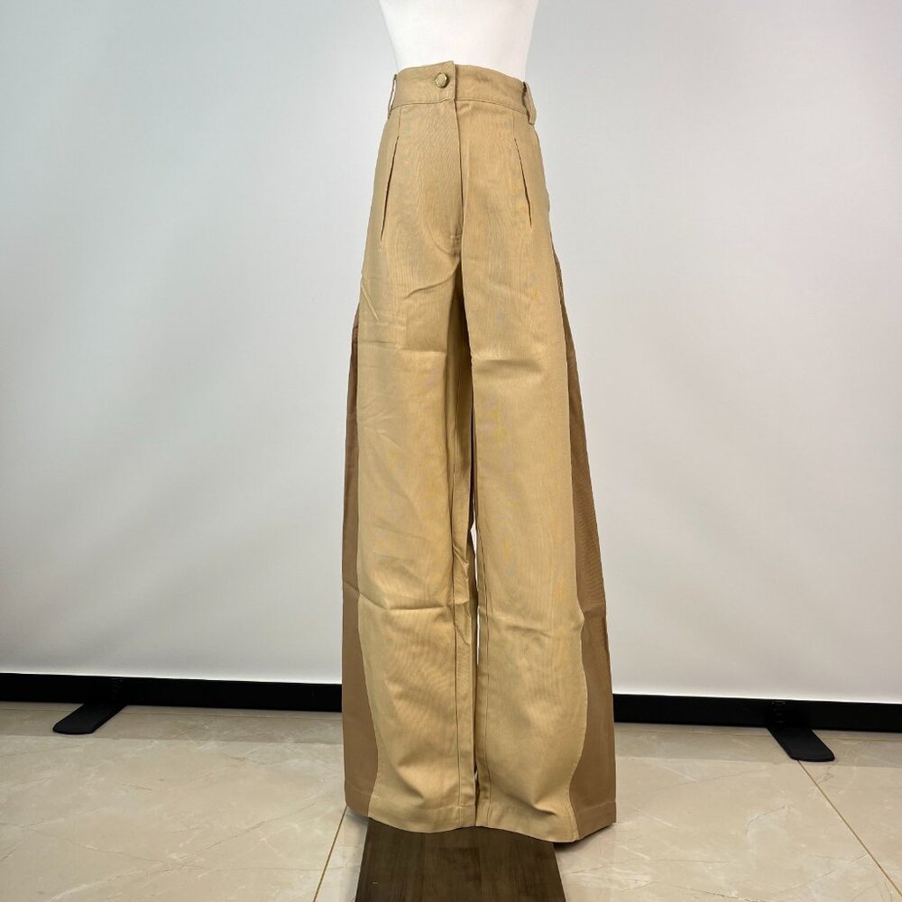 NWOT FARM Rio Kakhi High Waist Pants Size M W31 Women's - Picture 2 of 11